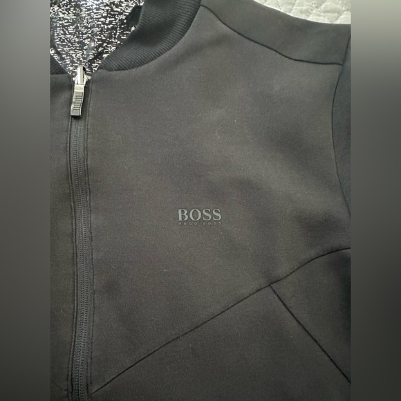 Boss Men's Charcoal Bomber Jacket - Picture 3 of 11